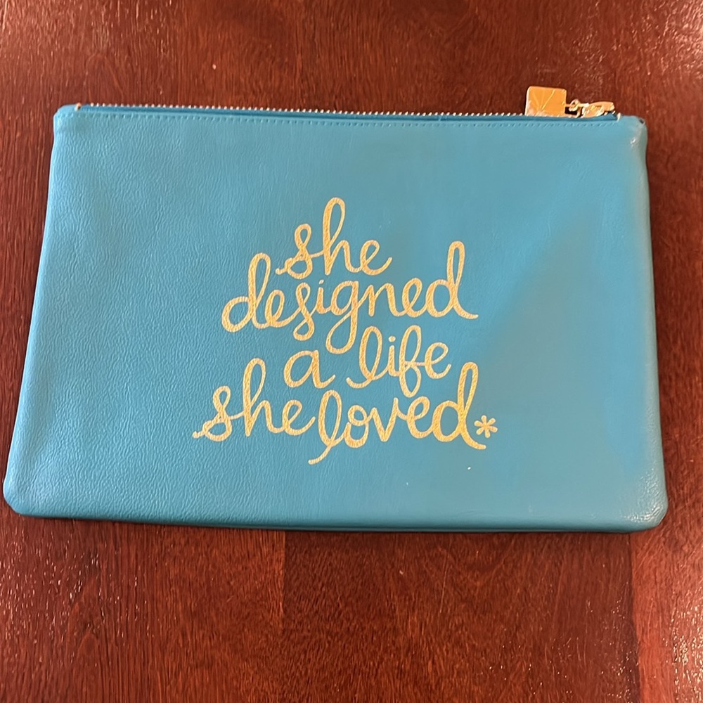 Erin Condren Vegan Leather Clutch